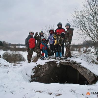 Зимнее квадро-багги сафари