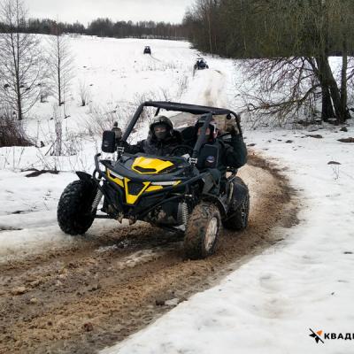 Зимнее квадро-багги сафари