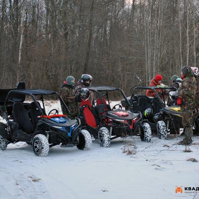 Зимнее квадро-багги сафари