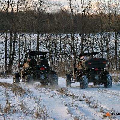 Зимнее квадро-багги сафари