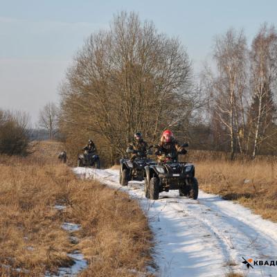 Зимнее квадросафари Зимнее квадросафари