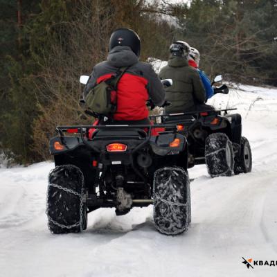 Зимнее квадросафари Зимнее квадросафари