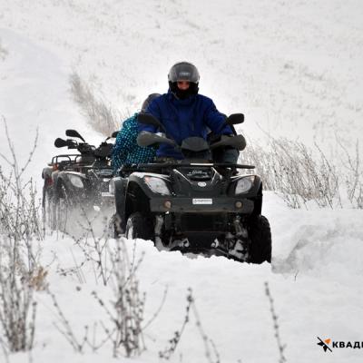 Зимнее квадросафари Зимнее квадросафари