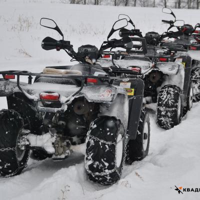 Зимнее квадросафари Зимнее квадросафари