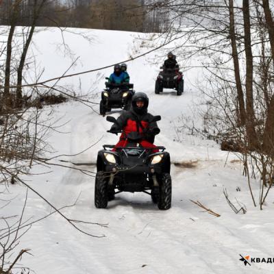 Зимнее квадросафари Зимнее квадросафари