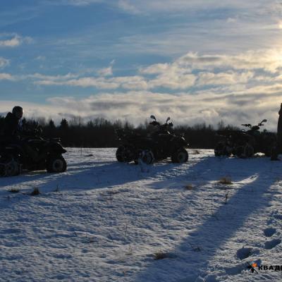 Зимнее квадросафари Зимнее квадросафари