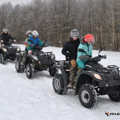 Зимнее квадросафари Зимнее квадросафари