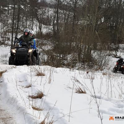 Зимнее квадросафари Зимнее квадросафари