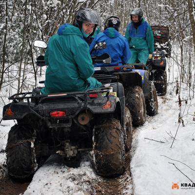 Зимнее квадросафари Зимнее квадросафари