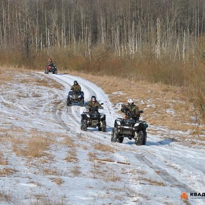 Зимнее квадросафари Зимнее квадросафари