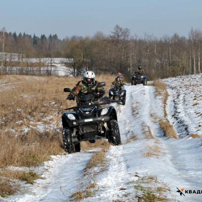 Зимнее квадросафари Зимнее квадросафари