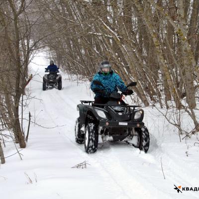 Зимнее квадросафари Зимнее квадросафари